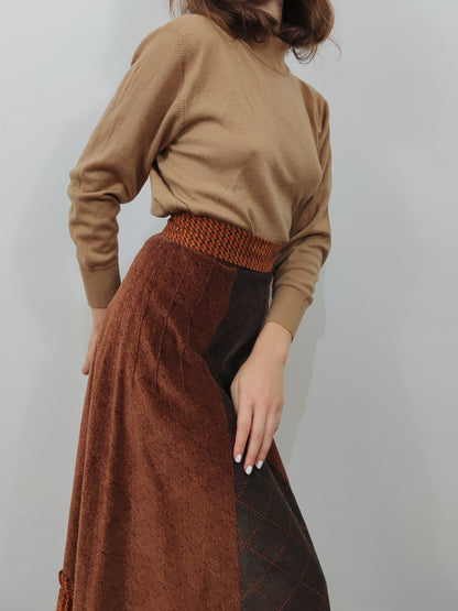 Fiorucci Vintage Velour Skirt