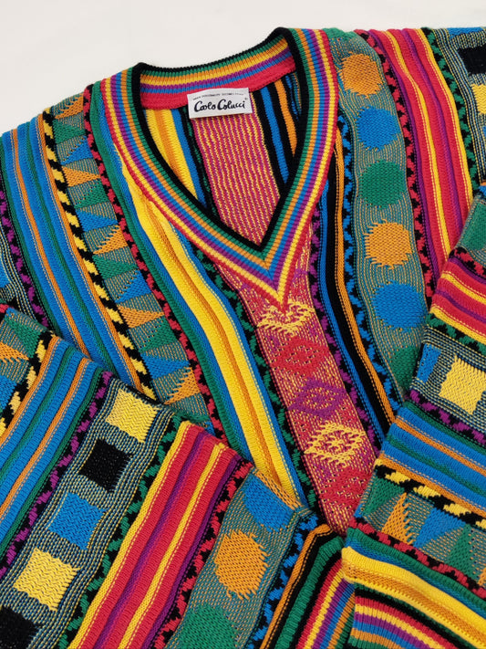 Archive - Carlo Colucci V-Neck Jumper