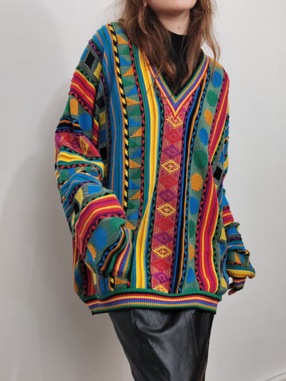 Archive - Carlo Colucci V-Neck Jumper