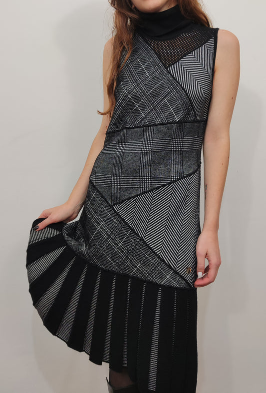 Archive - Versace Retro Patchwork Dress