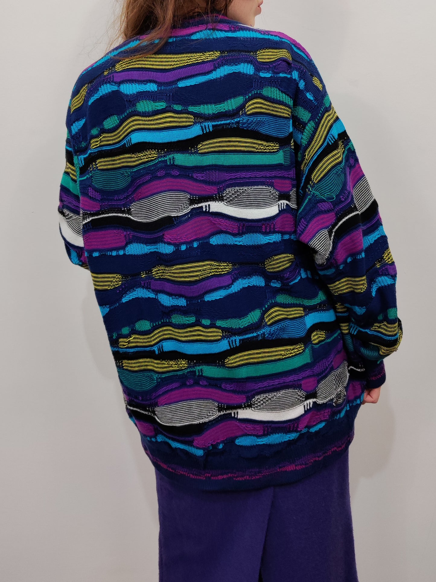 Conte of Florence 100% Cotton Vintage Cardigan