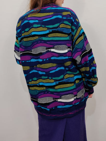 Conte of Florence 100% Cotton Vintage Cardigan