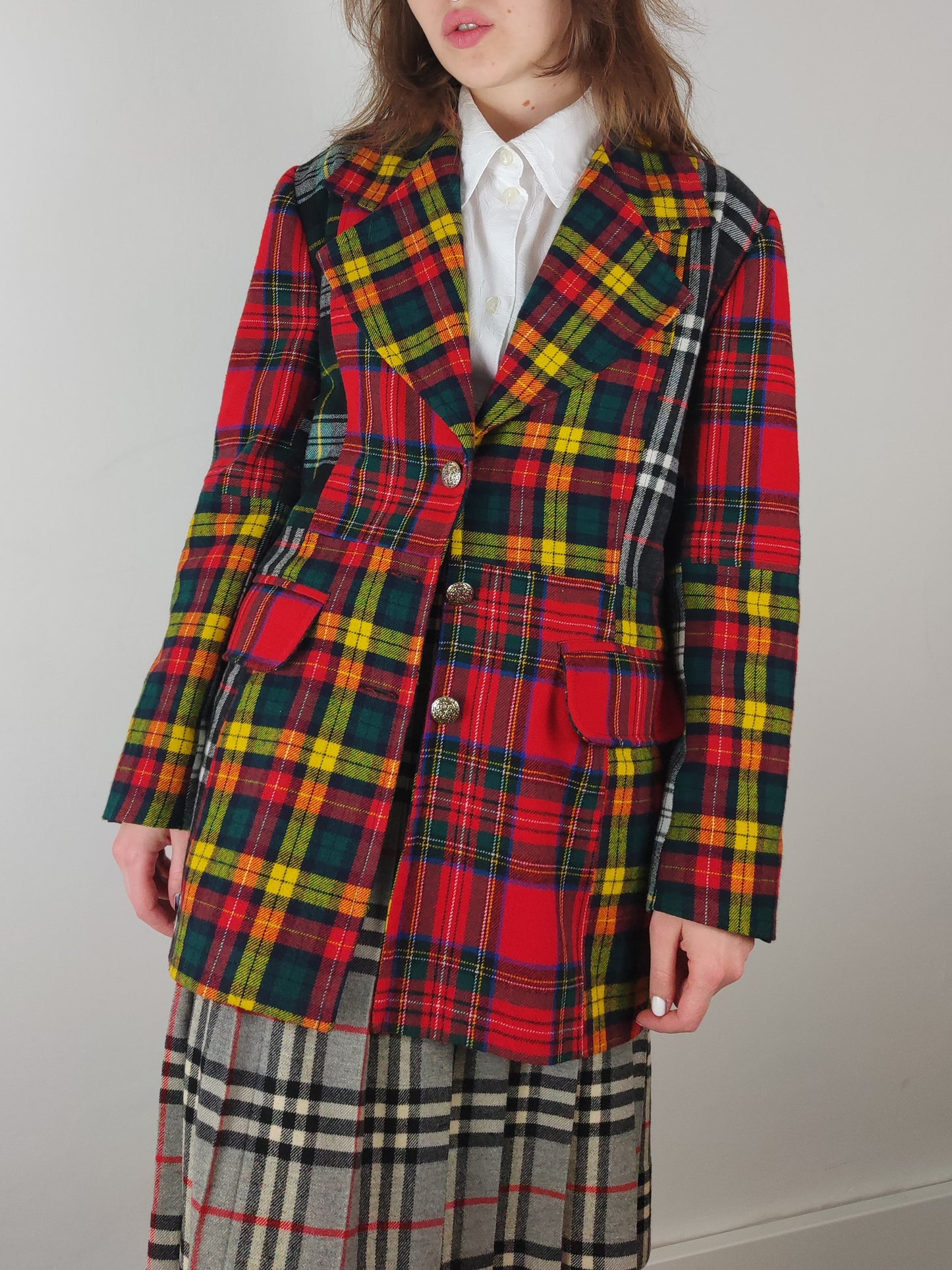 Archive - Vintage Tartan Blazer