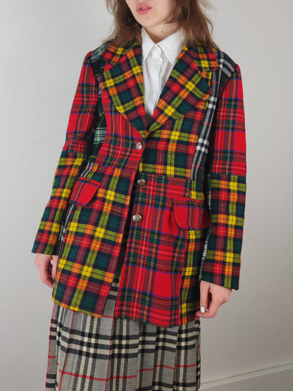 Archive - Vintage Tartan Blazer