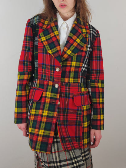Archive - Vintage Tartan Blazer