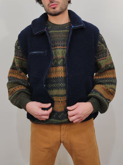Vintage Sherpa Gilet