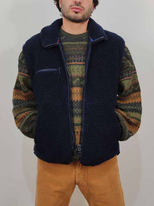 Vintage Sherpa Gilet