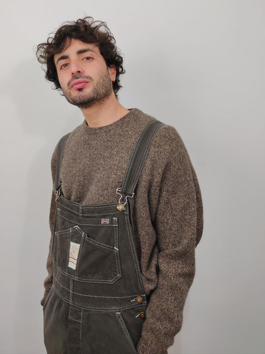 Lee Cooper Brown Salopette