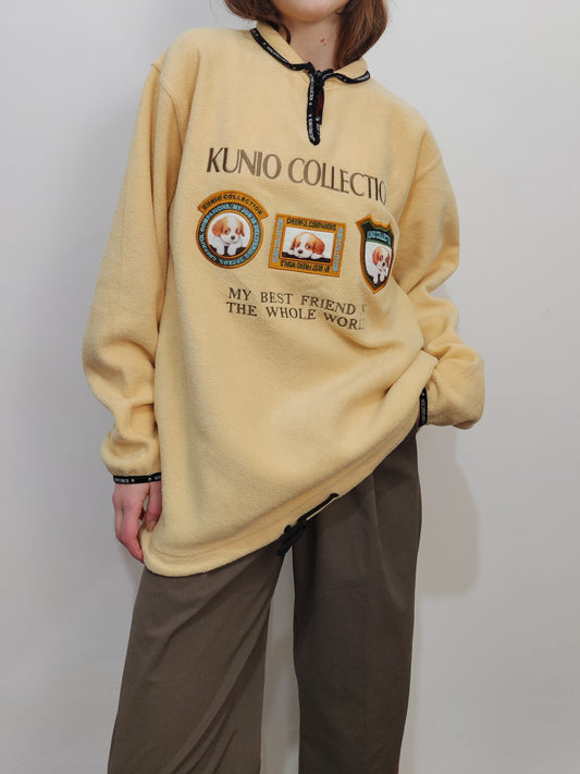 Archive - Rare Kunio Sato Collectors Pile Sweater, '90s