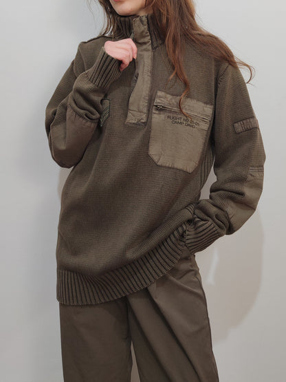 Woolly-Pully Military Jumper
