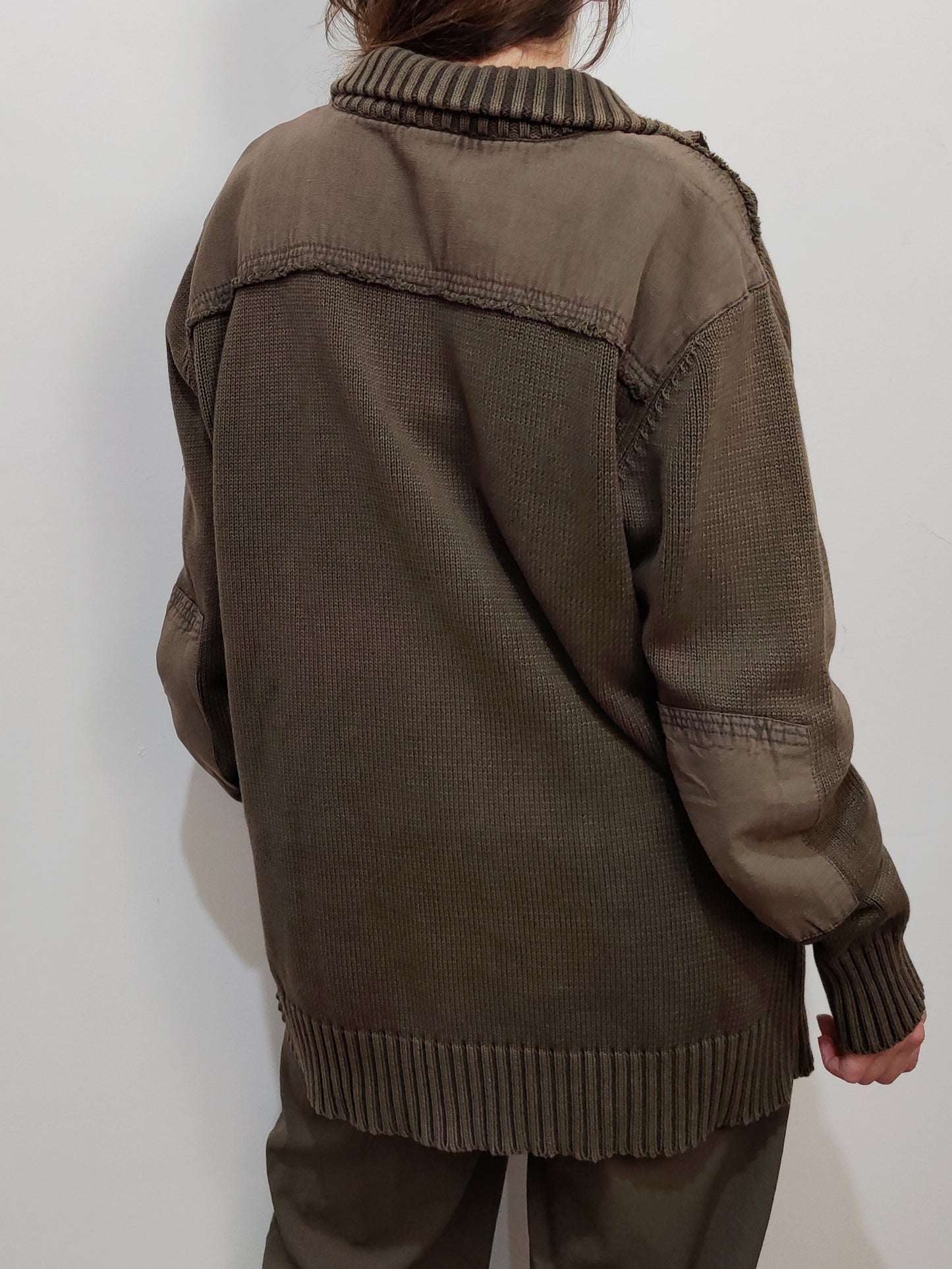 Woolly-Pully Military Jumper