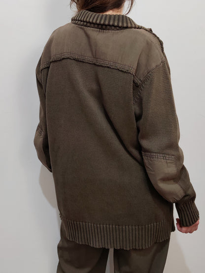 Woolly-Pully Military Jumper