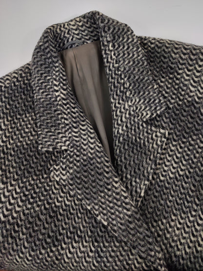 Vintage Wool Blend Optical Coat