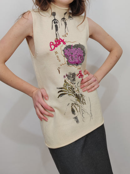 Iceberg History Gilmar Betty Boop Vintage Gilet