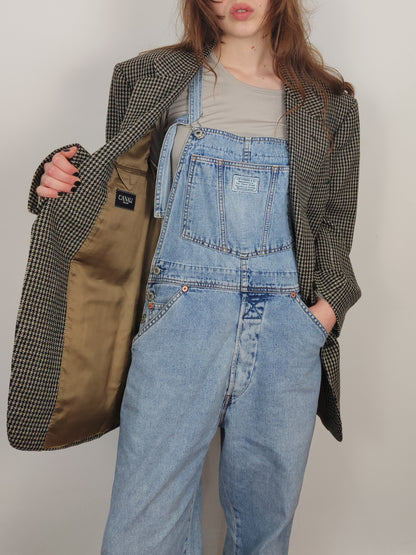 Vintage Tailored Wool Blazer