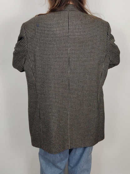 Vintage Tailored Wool Blazer