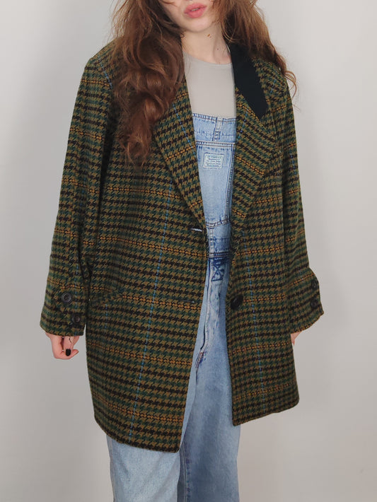 Vintage Wool Blend Coat