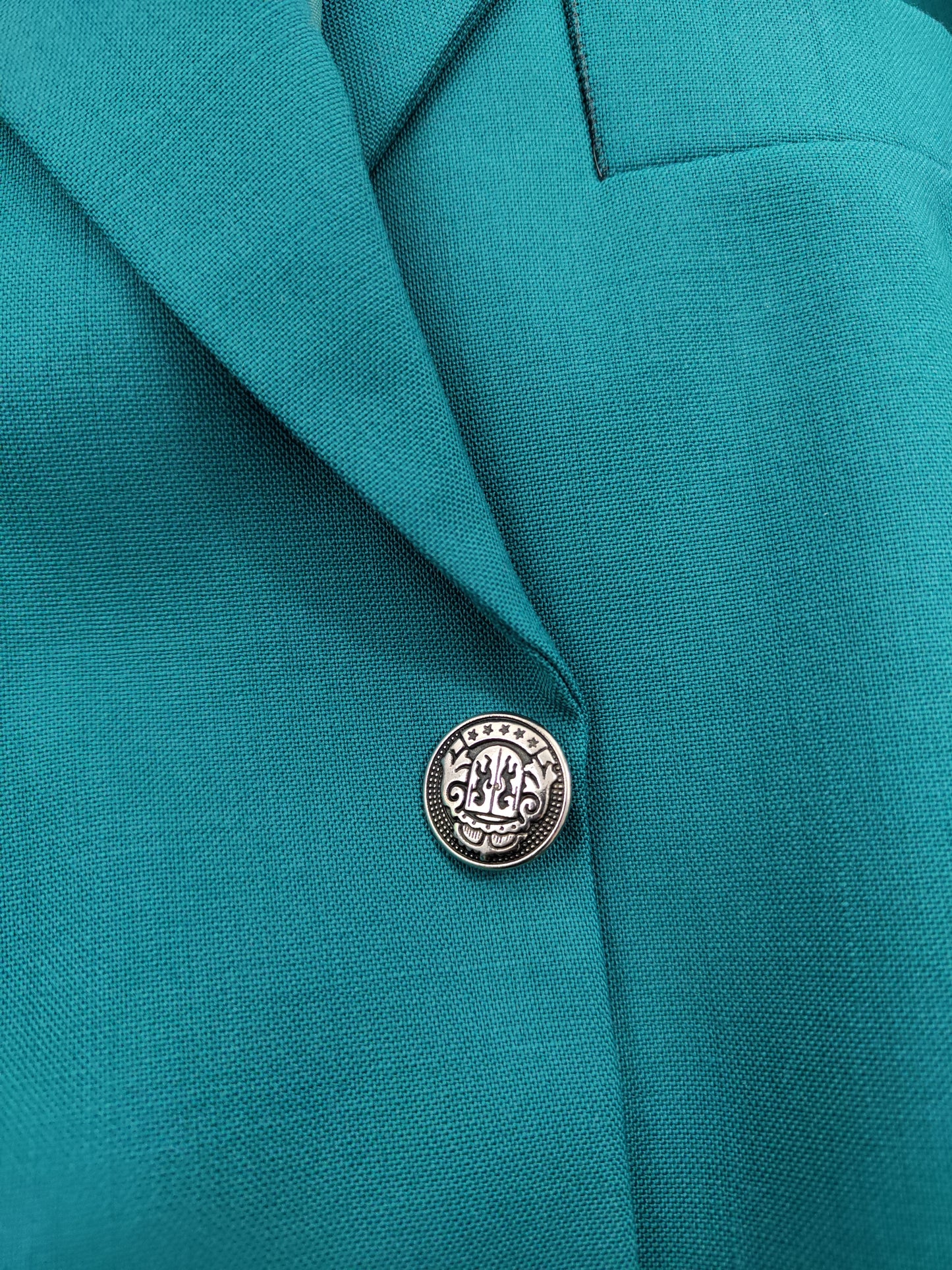 Vintage Pure Wool Oversized Blazer