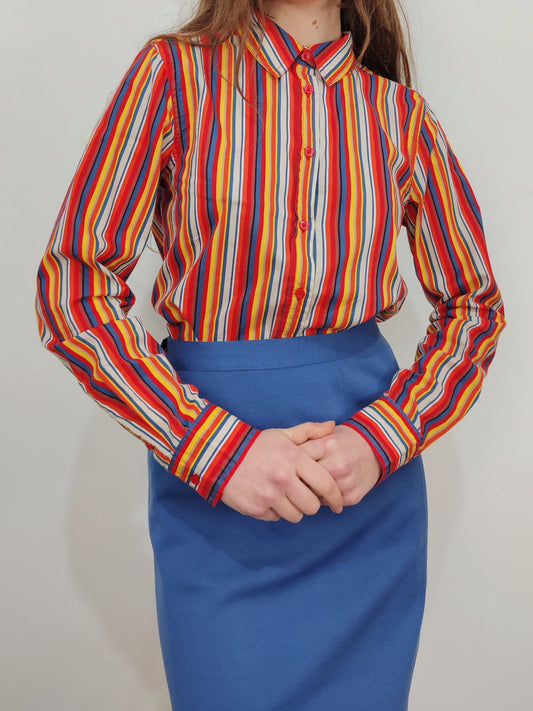 100%Cotton UCB Striped Shirt
