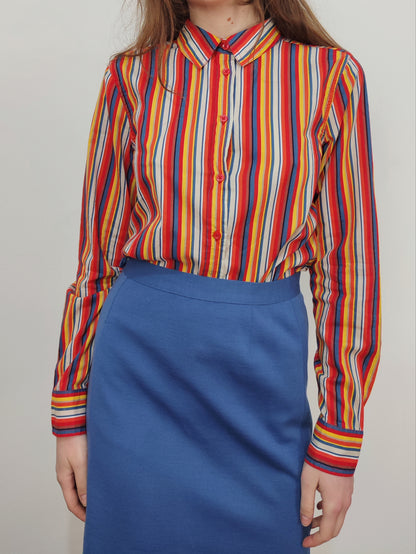 100%Cotton UCB Striped Shirt