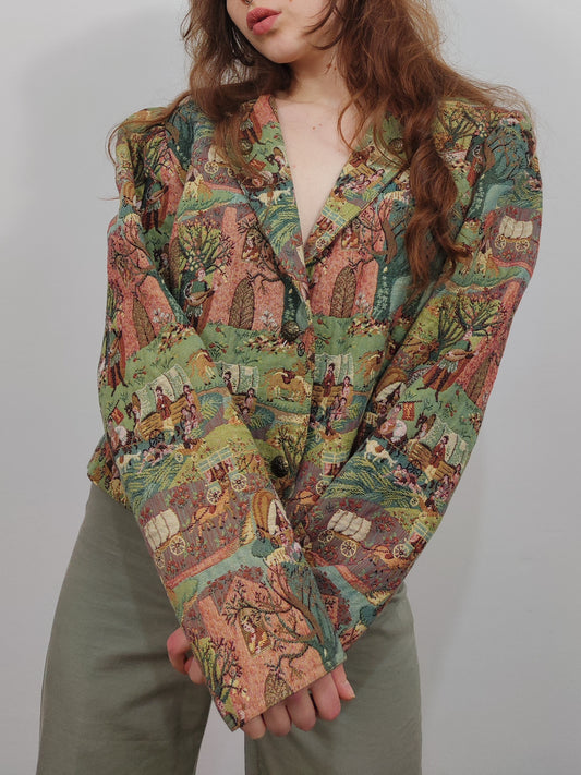 Archive - Vintage Tapestry Blazer