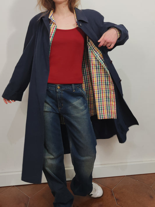 Vintage Navy Trench