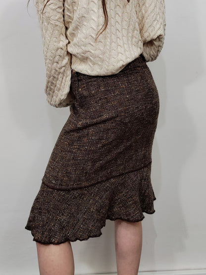 Moschino Vintage Tweed Skirt