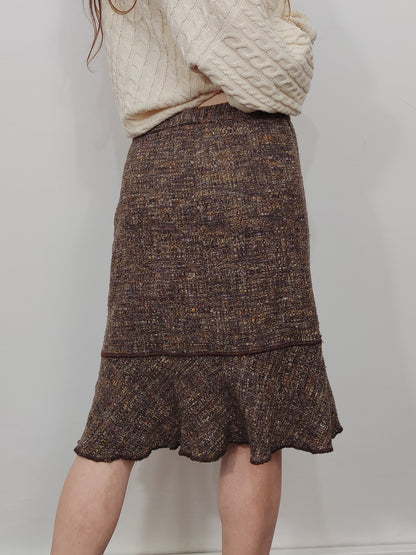 Moschino Vintage Tweed Skirt