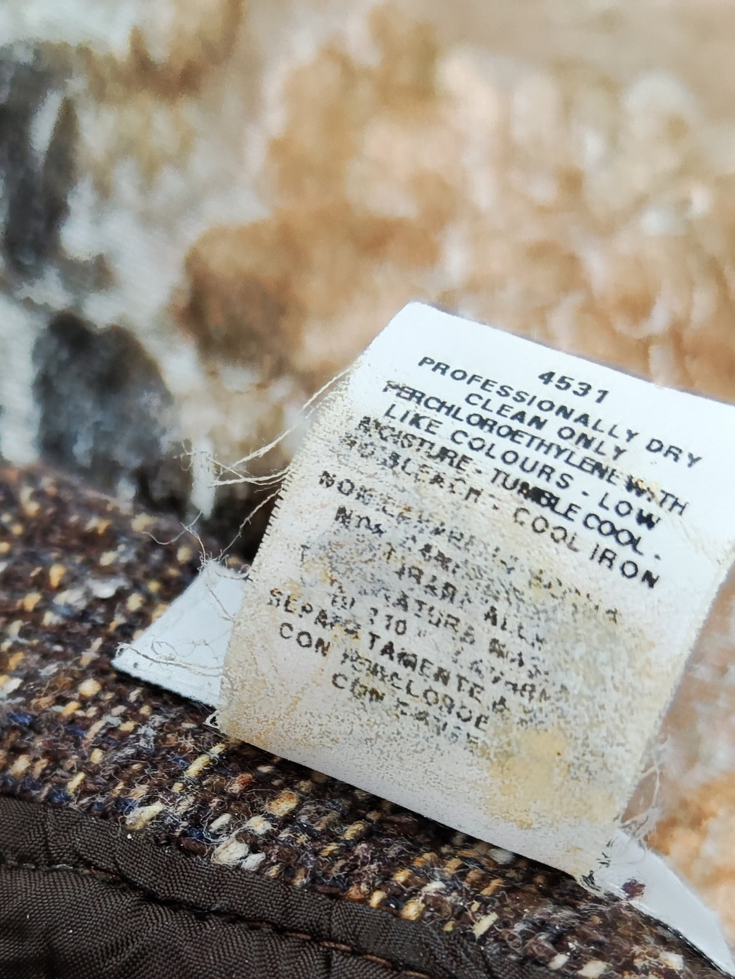 Moschino Vintage Tweed Skirt