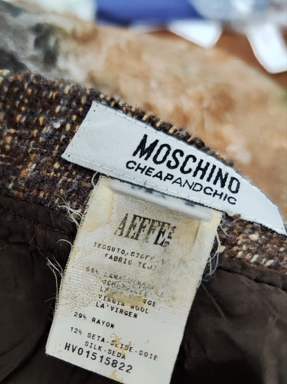 Moschino Vintage Tweed Skirt
