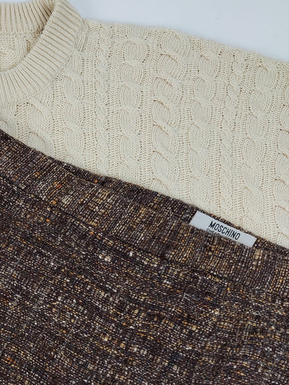 Moschino Vintage Tweed Skirt