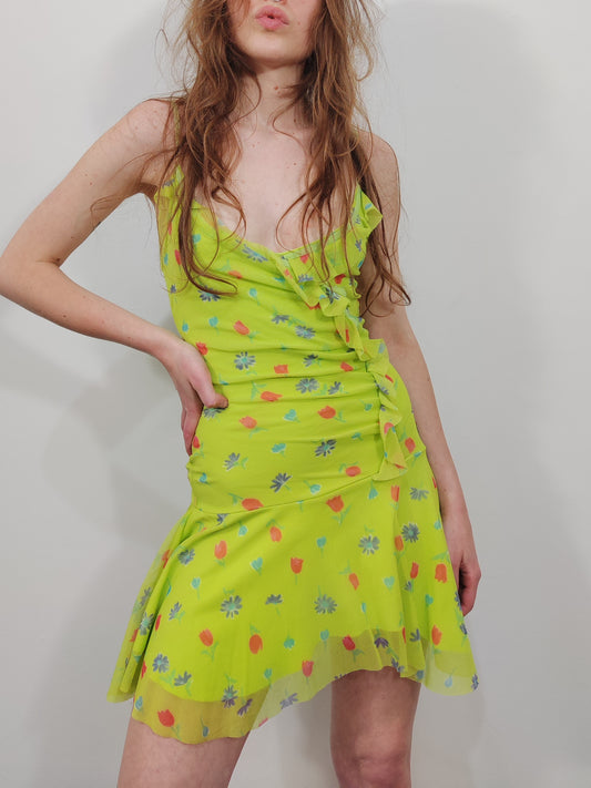 Vintage Fairy Mini Dress