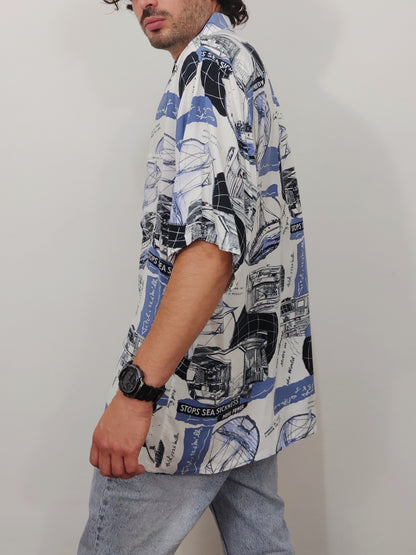 Vintage Print Shirt