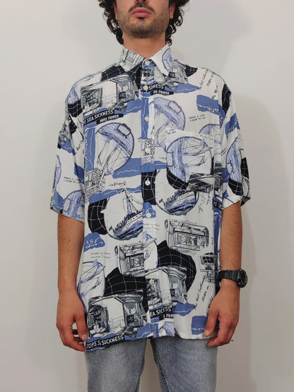 Vintage Print Shirt