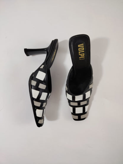 Vintage Leather Mules