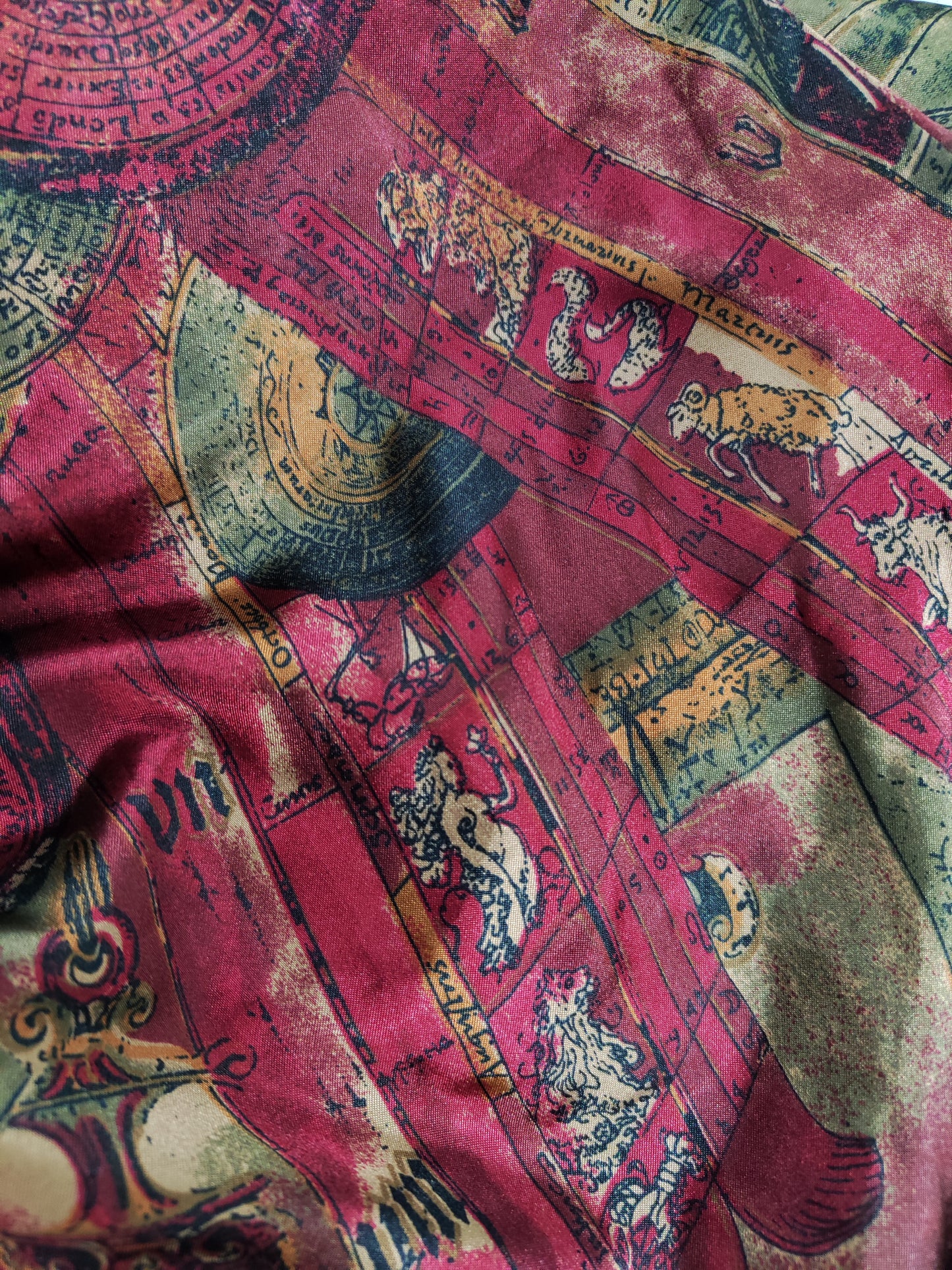 Vintage Satin Kimono