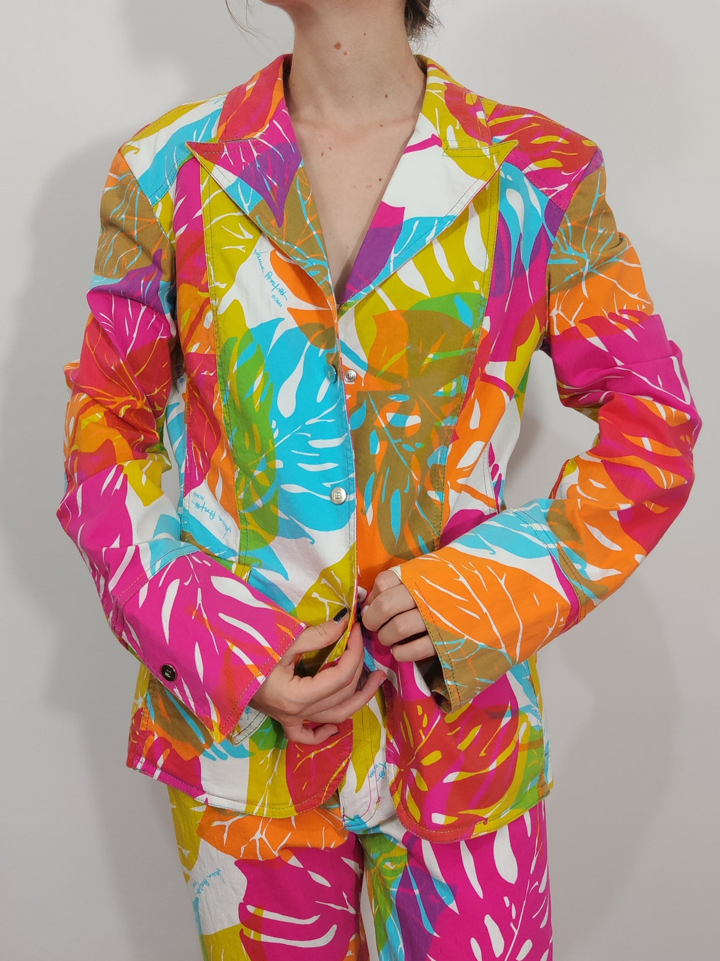 Laura Biagiotti '90s Crazy Co-Ord. Size M