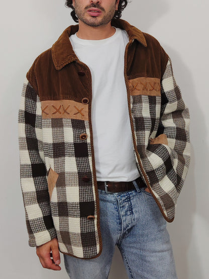Vintage Checkered Jacket