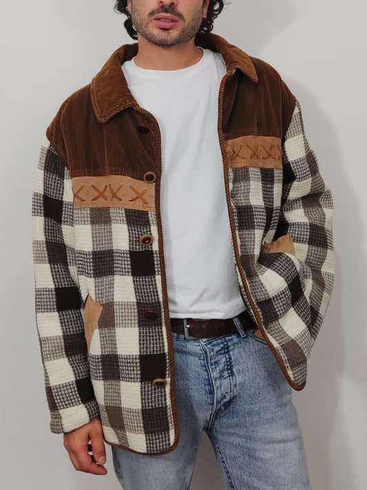 Vintage Checkered Jacket