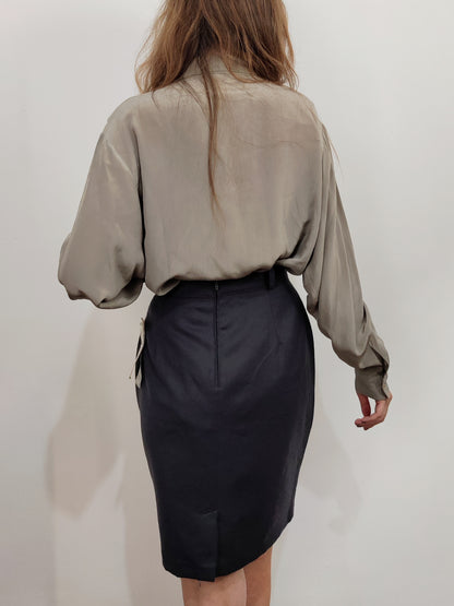 Deadstock Wool Skirt - Size S/M