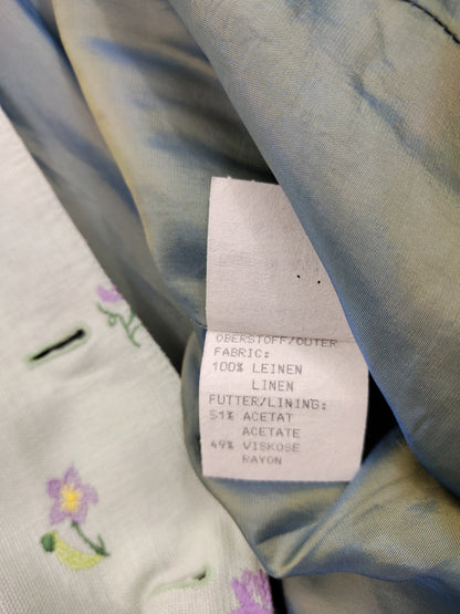 Vintage 100% Linen Blazer