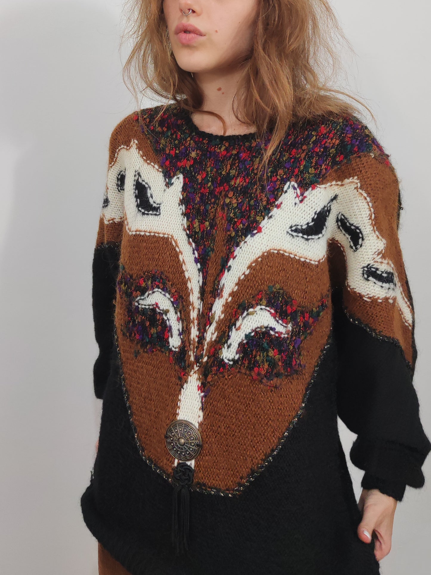 '80s Western Pullover