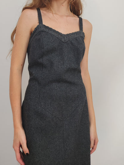 Archive - Philosophy by Alberta Ferretti Virgin Wool Dress