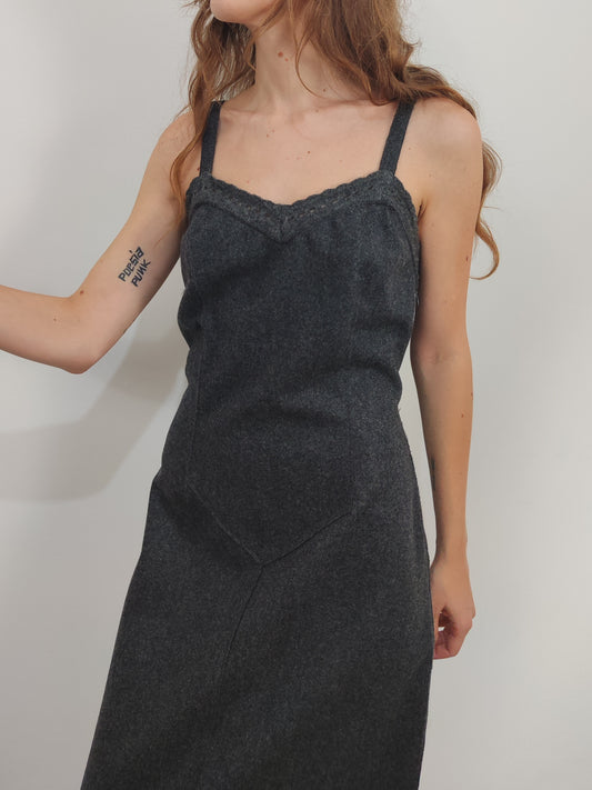 Archive - Philosophy by Alberta Ferretti Virgin Wool Dress