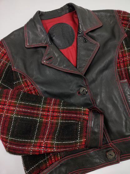Leather&Wool Vintage Jacket