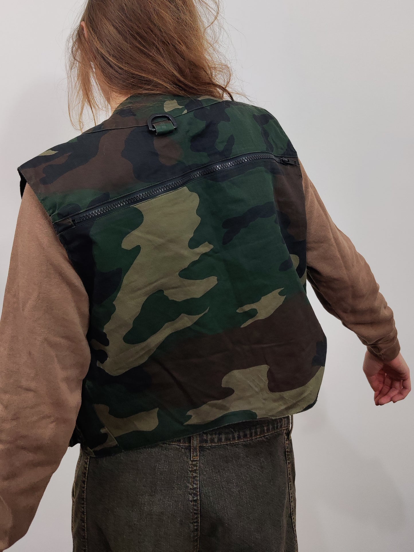 Camo Utility Vest, Cotton.
