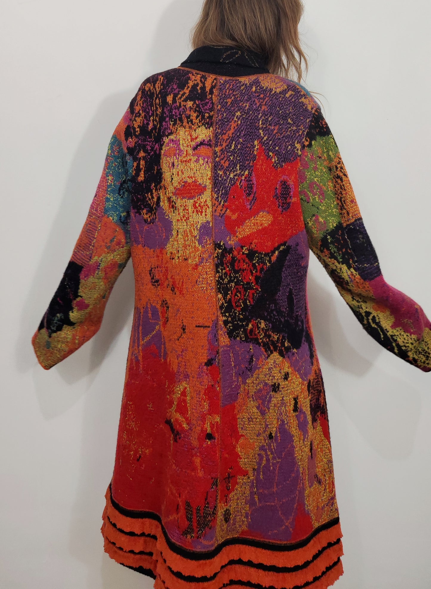 Archive - Della Vintage Abstract Coat