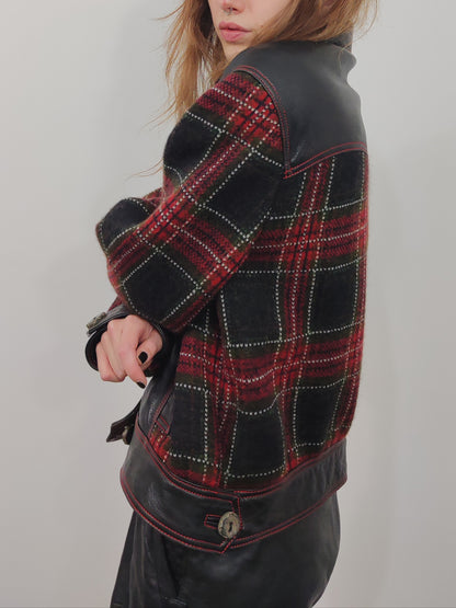 Leather&Wool Vintage Jacket