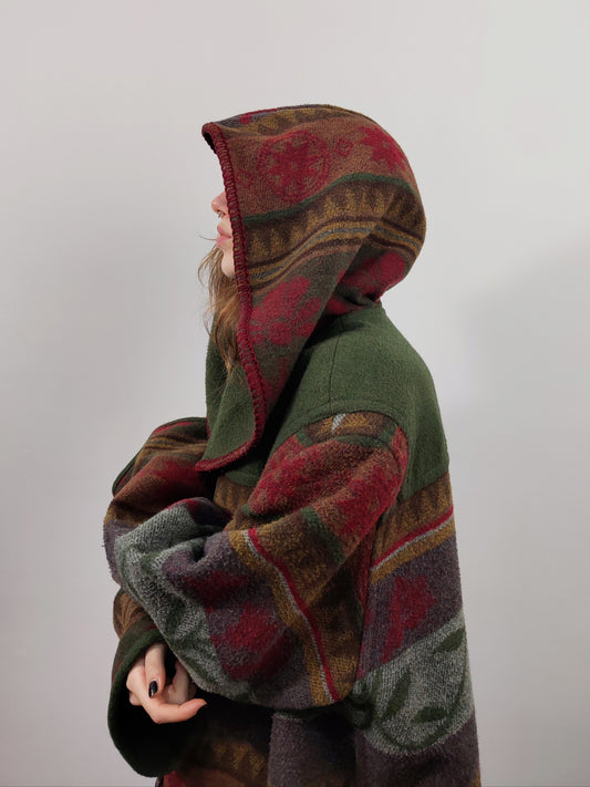 Vintage Wool Blend Cape