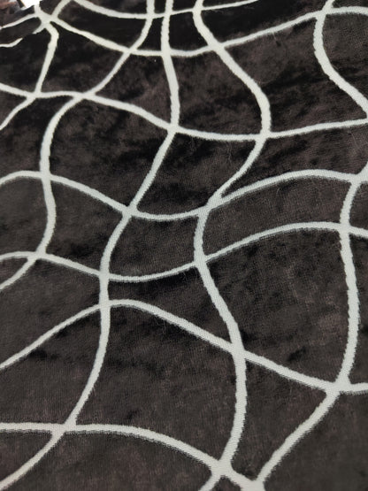 Optical Velour Dress